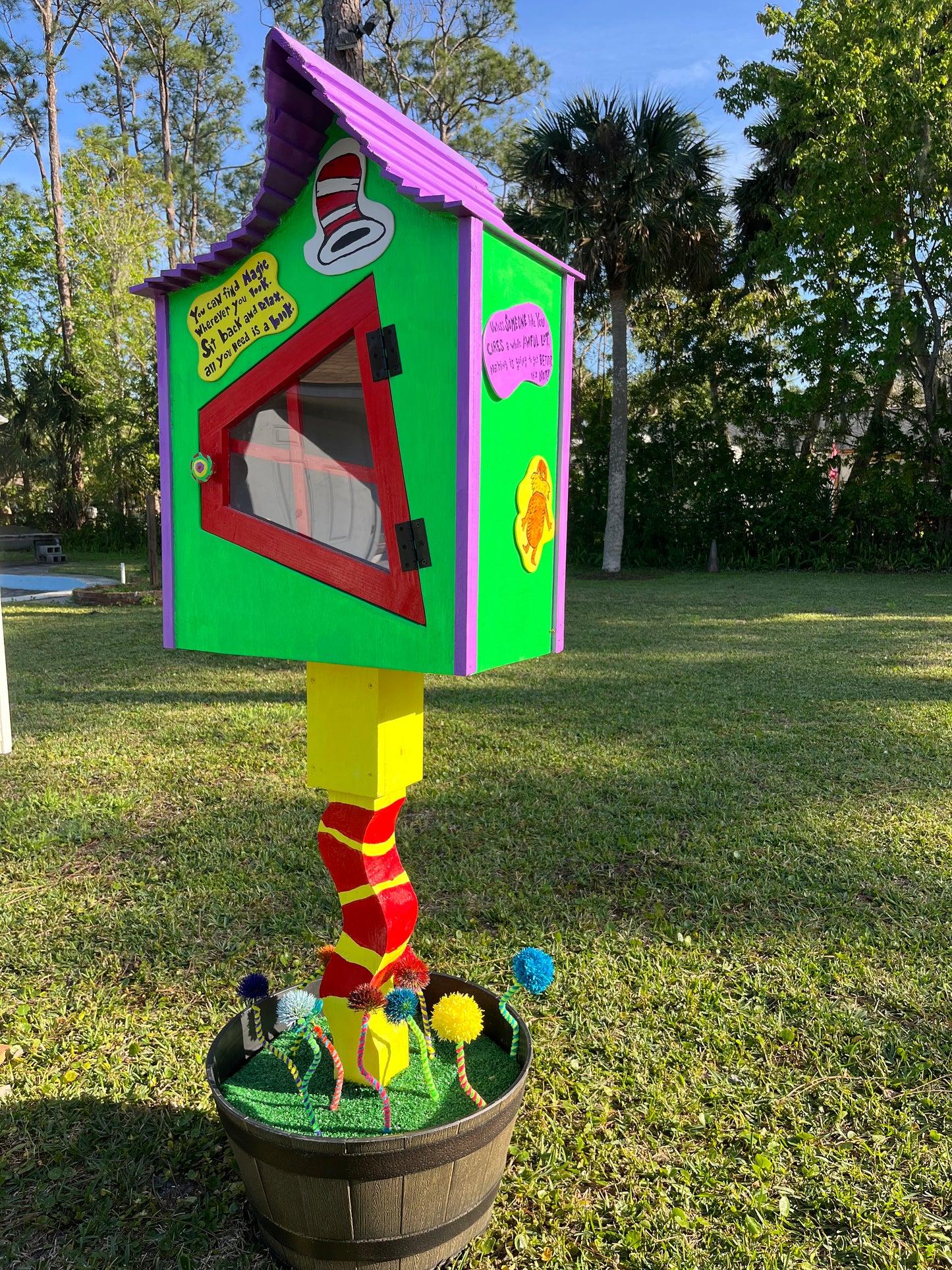 Dr. Seuss Whimsical Neighborhood Library