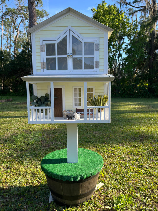 Custom Lit Inspired Neighborhood Library