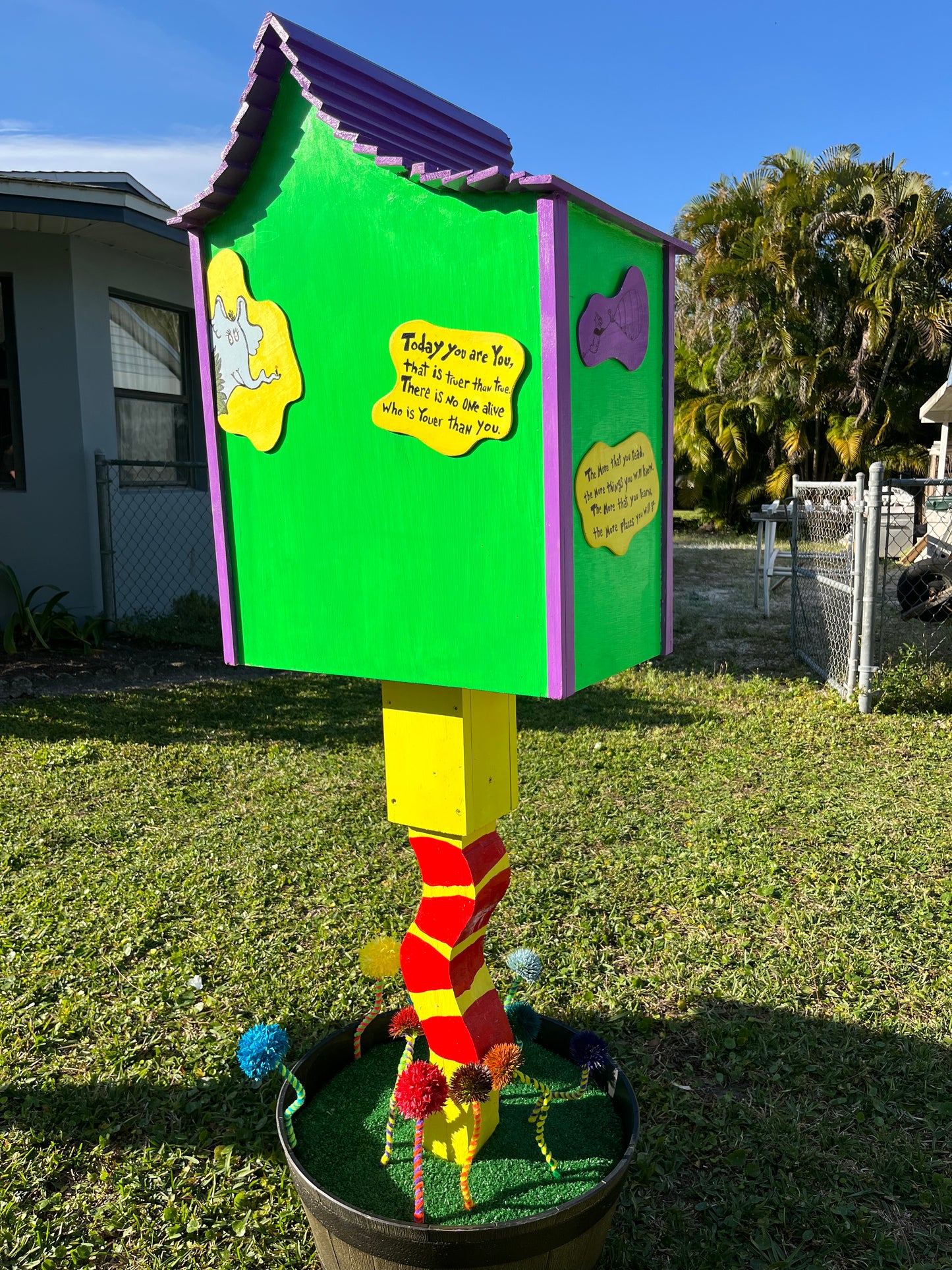 Dr. Seuss Whimsical Neighborhood Library