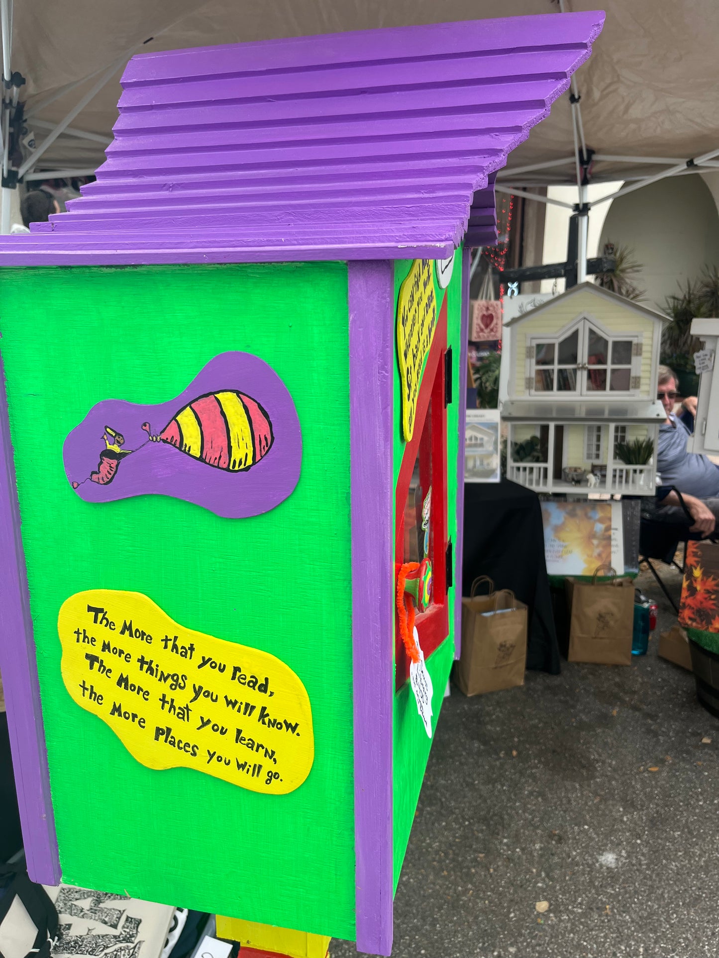 Dr. Seuss Whimsical Neighborhood Library