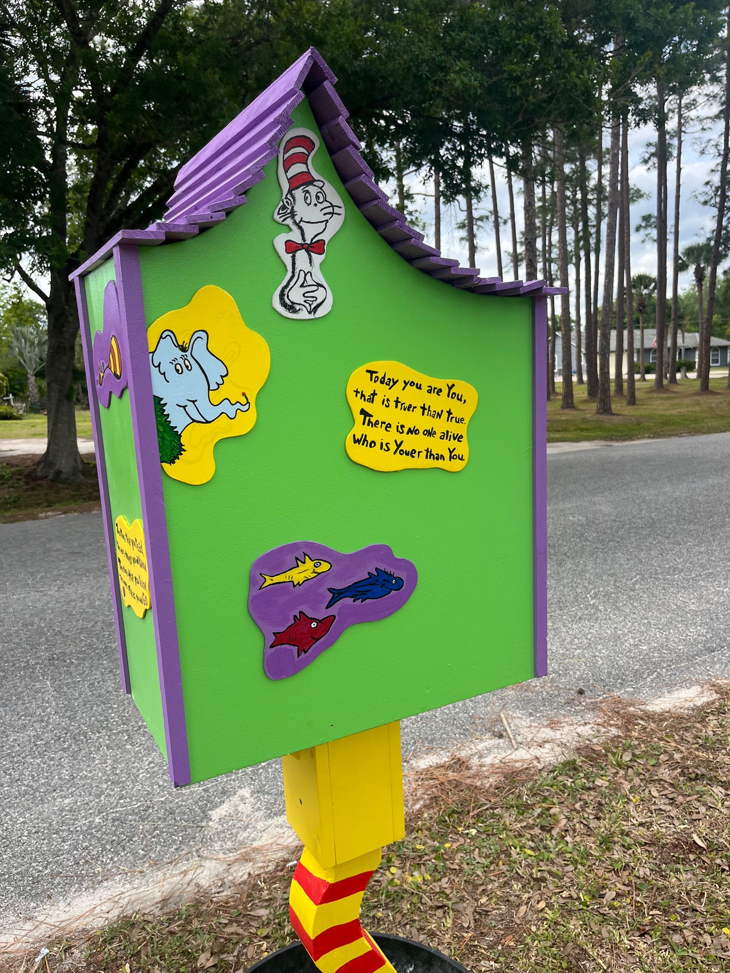 Dr. Seuss Whimsical Neighborhood Library