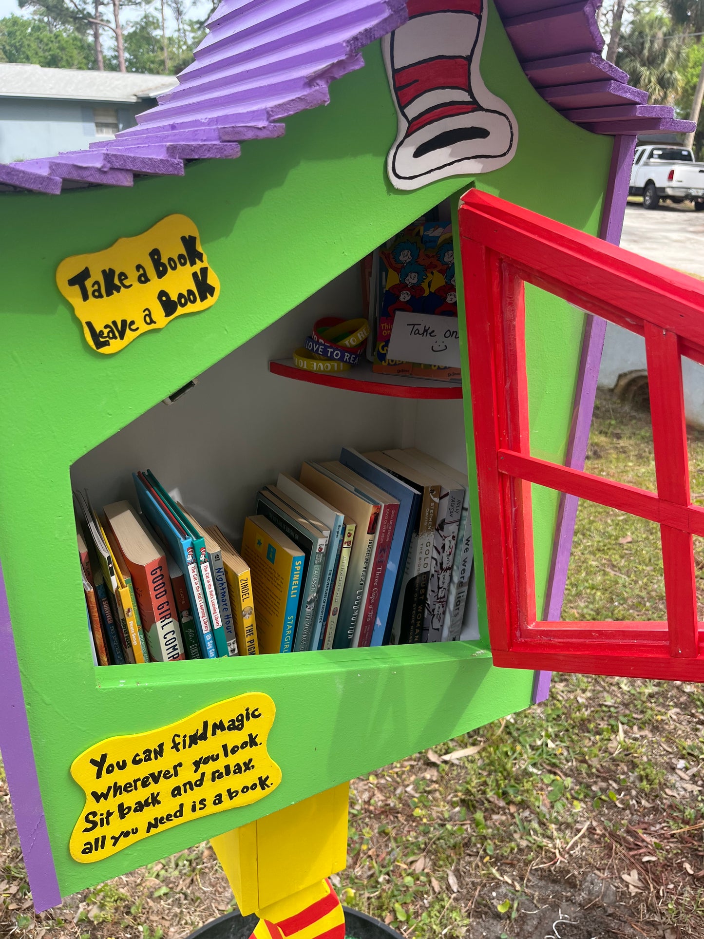 Dr. Seuss Whimsical Neighborhood Library