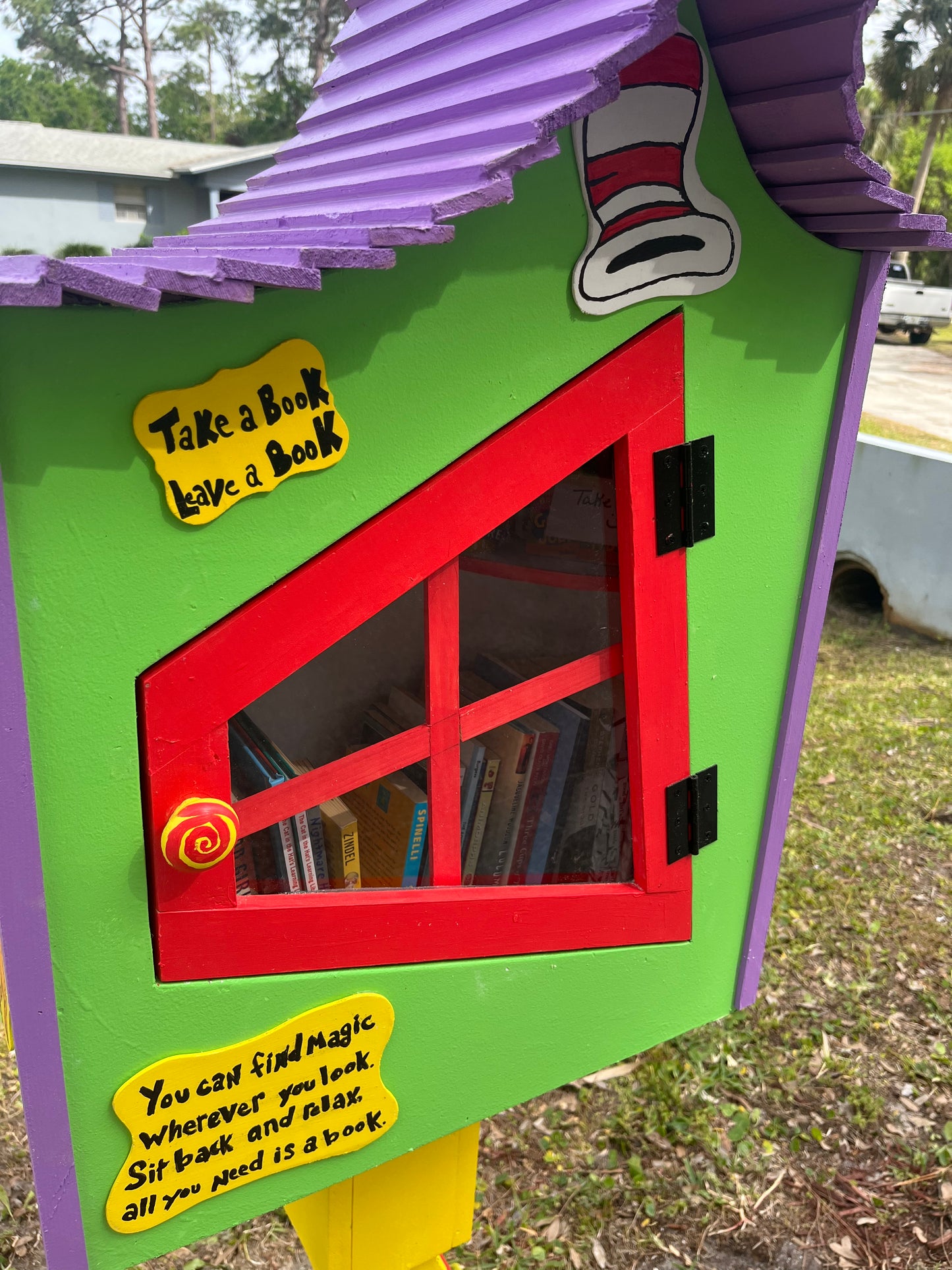 Dr. Seuss Whimsical Neighborhood Library