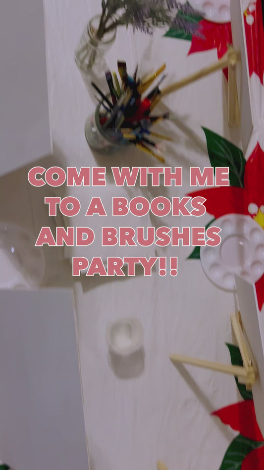Books and Brushes Party Kit (for 12)
